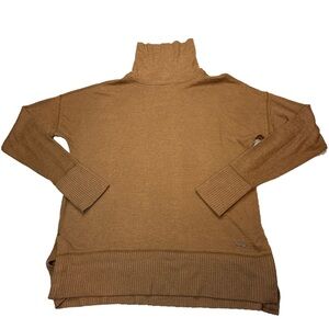 Abercrombie & Fitch Soft AF CozyTurtleneck Sweater – Camel Brown